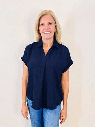Sheri Top - Navy