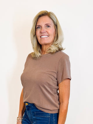 Remington Scoop Neck - Latte