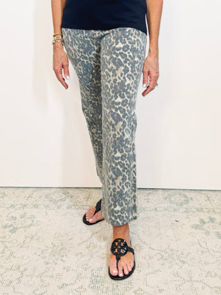 Kelsey High Rise Leopard Jean