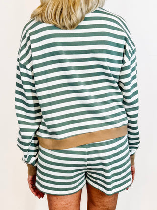 Low Key Stripe Sweatshirt