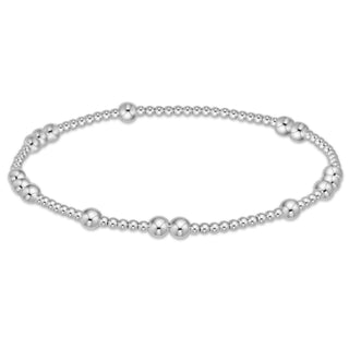 Hope Unwritten 4 MM Bead Bracelet Sterling