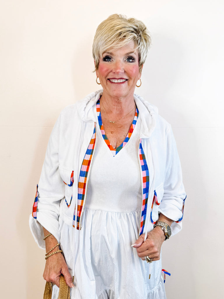 Colonial Madras French Terry Jacket