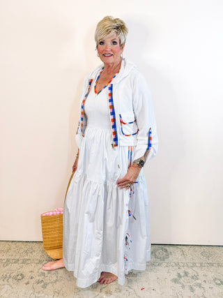 Colonial Madras French Terry Jacket