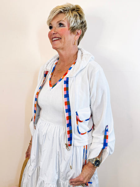 Colonial Madras French Terry Jacket
