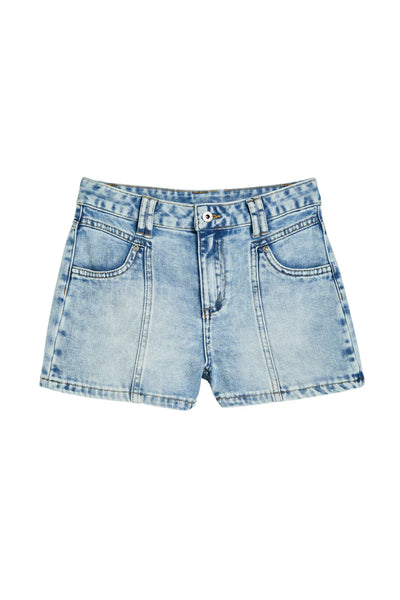 T Seam Denim Carpenter Shorts