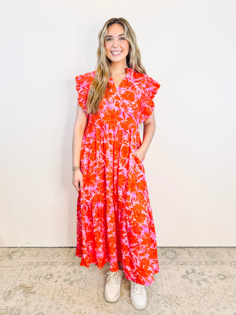 Chelly Floral Maxi Dress