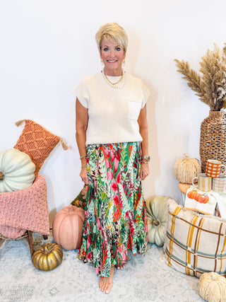 Enchanted Forest 3-Way Wrap Skirt