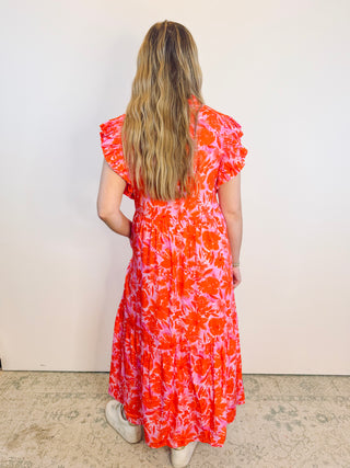Chelly Floral Maxi Dress