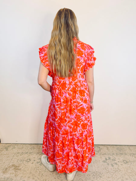 Chelly Floral Maxi Dress