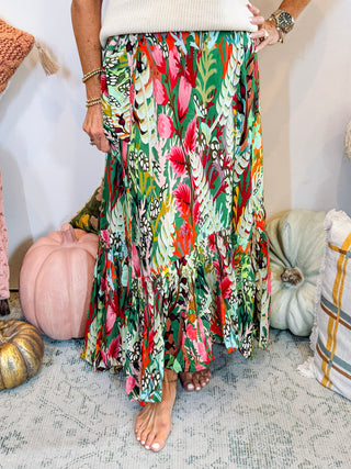 Enchanted Forest 3-Way Wrap Skirt