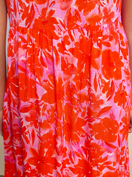 Chelly Floral Maxi Dress