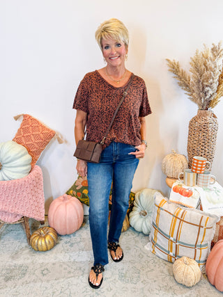 Vanya Top in Leopard