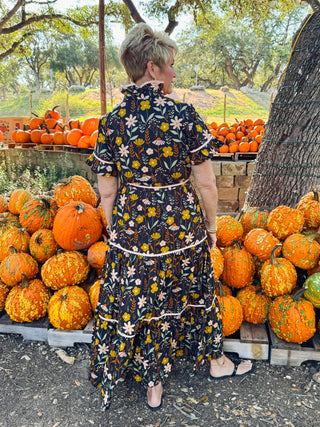 Wildflower Waltz Maxi Dress