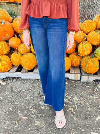 Meg High Rise Wide Leg - Curator