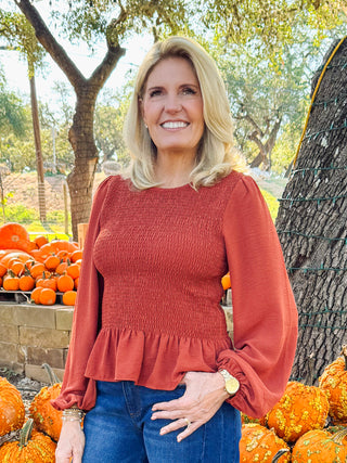 Mona Smocked Top