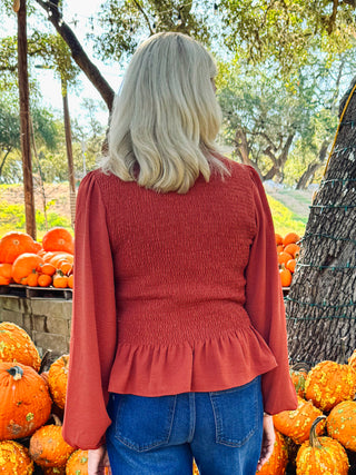 Mona Smocked Top