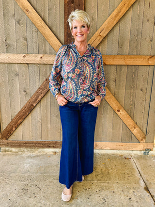 Top With Loop And Tassels