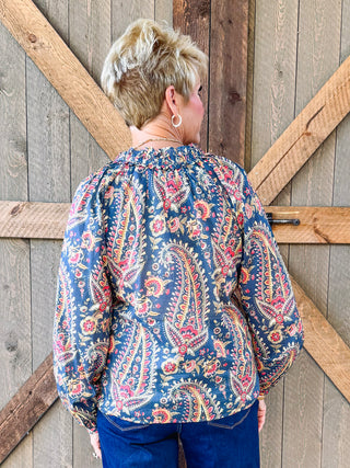 Top With Loop And Tassels