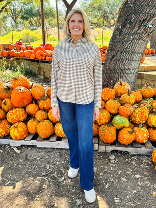 River Plaid Button Up