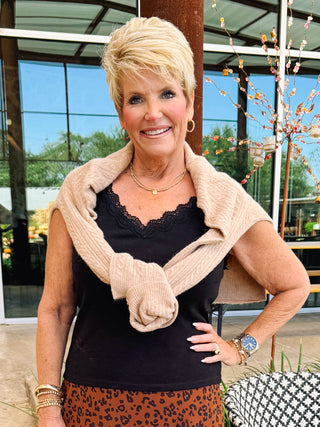 Medina Pointelle Cardigan