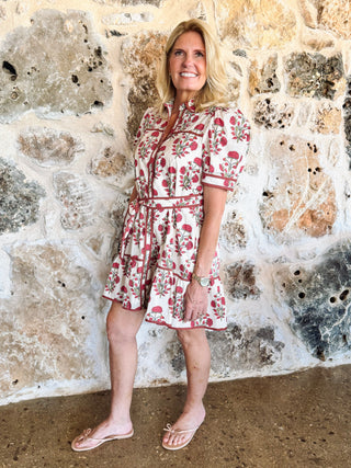 Sienna Floral Tiered Dress