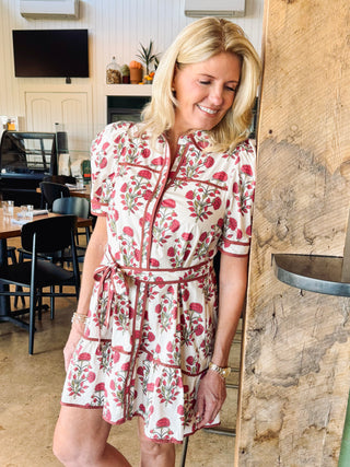Sienna Floral Tiered Dress