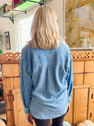 The Perfect Twill Button Up