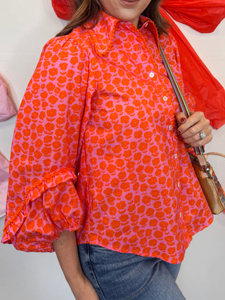 Puffy Daisy Top