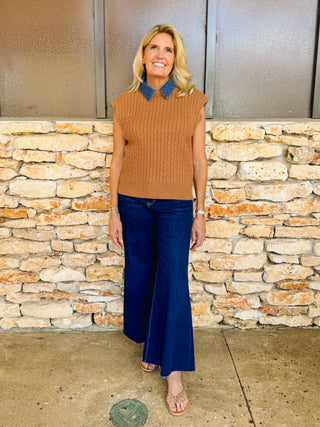 Martha Collared Top