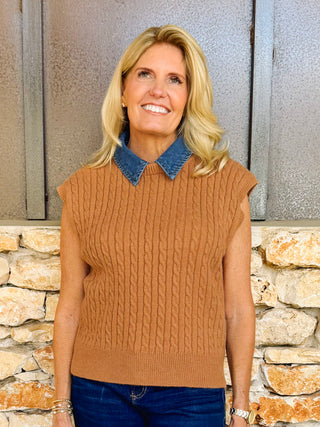 Martha Collared Top