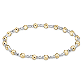Extends Sincerity Mixed Metal 4MM Bracelet