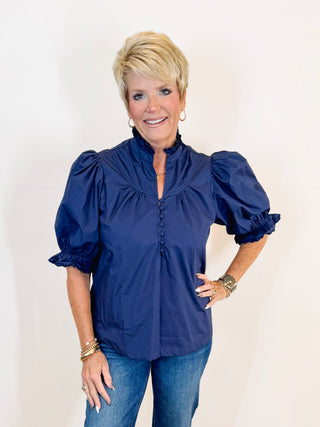 Dark Sleeve Top