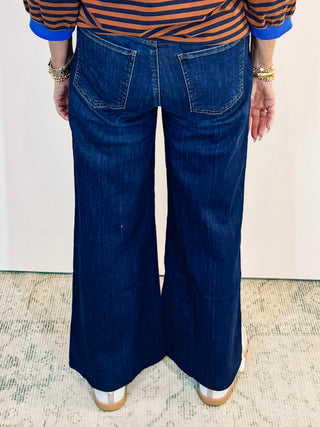 Meg High Rise Wide Leg - Innoxious Wash