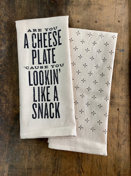 Are You a Cheese Plate Kitchen Towel