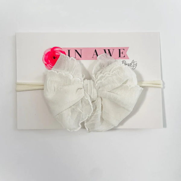 Ivory Mini Headband
