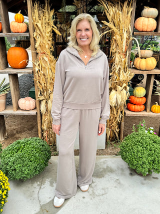 Gate Check Modal Sweatshirt - Mushroom