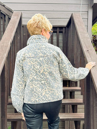 Bailey Button Leopard Jacket
