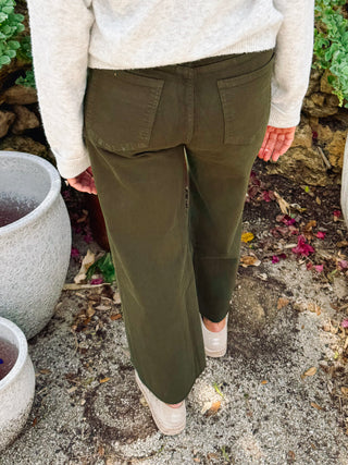 Meg High Rise - Tuscan Olive