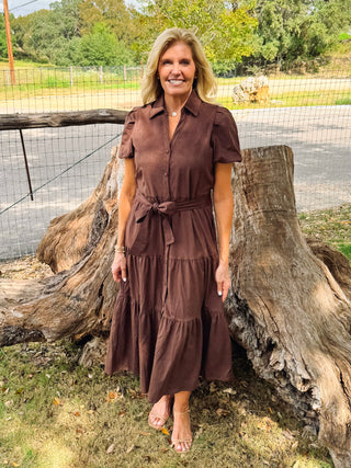 Dakota Tiered Midi Dress