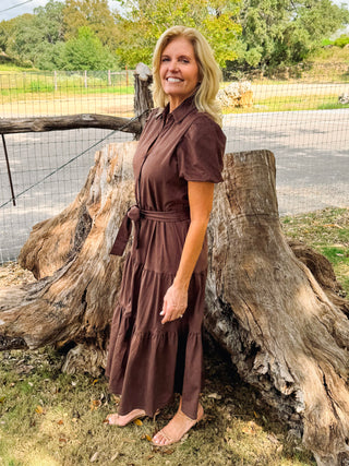 Dakota Tiered Midi Dress