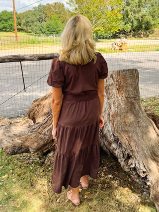Dakota Tiered Midi Dress