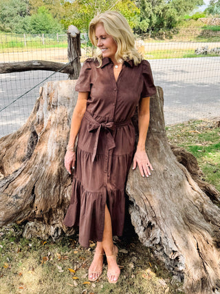 Dakota Tiered Midi Dress
