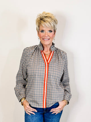Rosie Gingham Top
