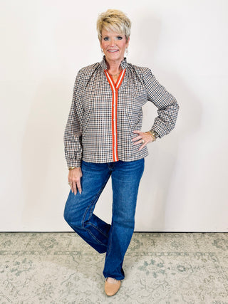 Rosie Gingham Top