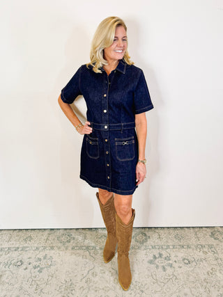 The Crush Denim Dress