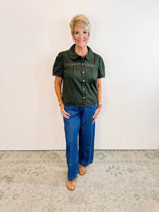 Vienna Button Up Top