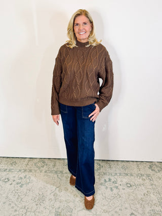 Aspen Cable Knit Sweater