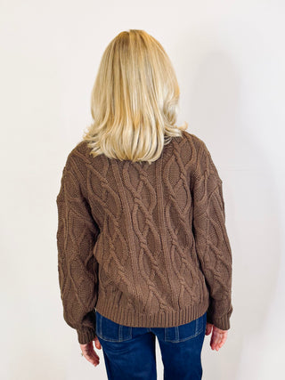 Aspen Cable Knit Sweater