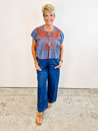 Bolero - Blue Plaid