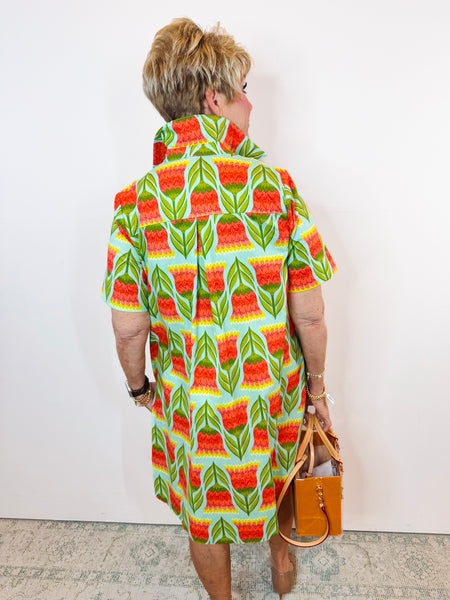 Tulip Swing Shirt Dress